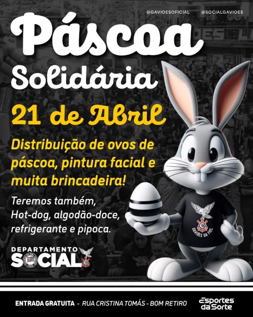 PROGRAME-SE COM AS CRIANÇAS PARA A NOSSA PÁSCOA SOLIDÁRIA