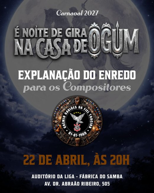 EXPLANAÇÃO DO ENREDO VISANDO O CARNAVAL 2027